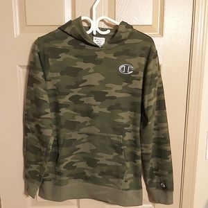 BNWOT Champion Logo Camouflage Hoodie